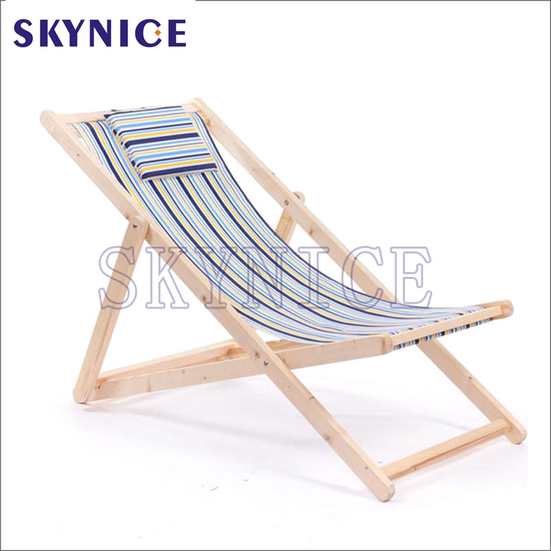 Swimmingpool Wood Beach Chair Loungesessel